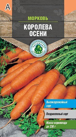 Семена морковь Королева осени поздняя ТИМ 2 г