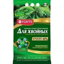 Удобрение БОНА ФОРТЕ для хвойных (гранулы с кремнием) 2,5 кг