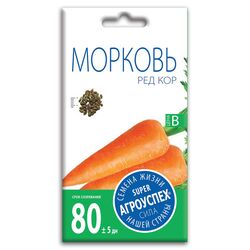 Морковь Ред Кор семена Агроуспех 0,5г