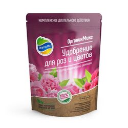 Удобрение для роз и цветов ОрганикМикс 850 г